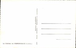 CPA Schloss von Chenonceaux