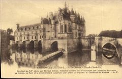 Chenonceaux - die Nordschloss-Front ist