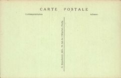 Paris - 3 - House of Victor Hugo Places of Vosages - Burg in the Storm - drawing of Victor Hugo - CPA