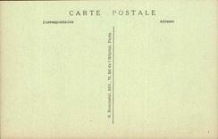 Paris - 3 - House of Victor Hugo Places of Vosages - Tourgue - drawing of Victor Hugo - CPA