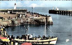 Treport CPA the High-speed motorboat walk at sea