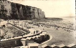 Treport CPA the dam walk