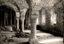 MODERN CARD Abbey of Clermont close Pane July 1958