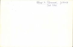 MODERN CARD Abbey of Clermont close Pane July 1958