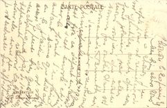 Thonon CPA Seen on the lake leman Taken cornice