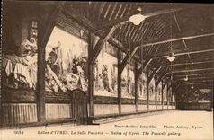 Belgium Ypres CPA Markets the Pauwels room