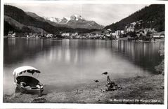 Suisse St Moritz Bad mit Plz Margna 3162m