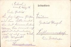 CPA Ruins (nonlocalized) War 1914 1918