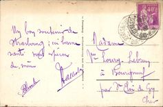 Strasbourg CPA Protestant Church St Paul and the cathedral