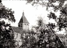 Gargillesse CPA die Kirche