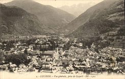 Luchon CPA View taken of Cazaril
