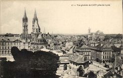 Die Ansicht von Caen vertreten von der Hochschule