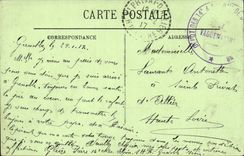 Panorama of Grenoble of the cahine of the Alps