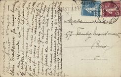 Plombieres les Bains CPA View taken from the point of view of the Guards