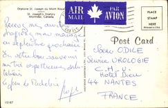 Canada MODERN CARD Oratorical St Joseph of the Royal Mount