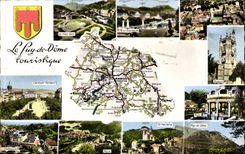 Puy de Dome MODERN CARD