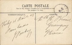 Vichy CPA Monument de la Republique