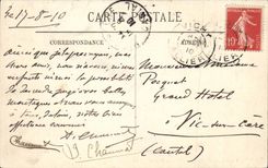 Vichy CPA La maison de Mme de Sevigne