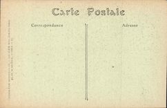 Small valley CPA Church Saint Lazare the gate (detail)