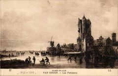 Museum Schlittschuhlaufer der Lille-CPA Van Goyen