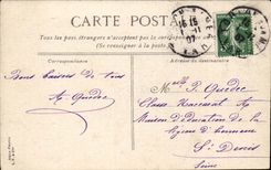 Toulon CPA Monument of the Federation Places of weapons (Large Hotel)