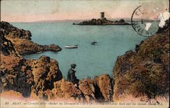 Agay CPA Corniche d'or Rocher du Dramont et l'ile d'or 