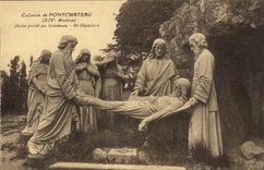 Martyrdom of Pontchateau CPA Jesus carries to the tomb St Sepulchre