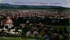 Mulhausen Mulhouse CPA View