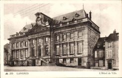 Langres - the Town hall - CPA