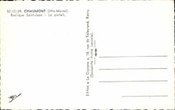 Chaumont - Church Saint Jean Baptiste the Gate - CPA