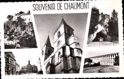 Chaumont - Souvenir of Chaumont - CPA