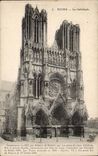 Reims - die Kathedrale - CPA