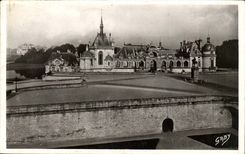 Chantilly - the Castle - Overall picture - CPA