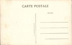 Chantilly - the Castle - Sight of the English Garden - CPA