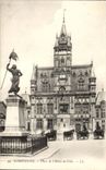 Compiegne - Place of the Town hall - CPA