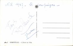 Compiegne - the Town hall - CPA