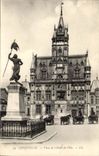 Compiegne - Place of the Town hall - CPA
