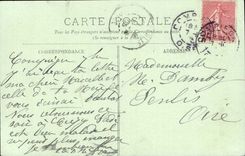 Compiegne - Place of the Town hall - CPA