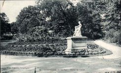 Compiegne - the park - Statue of Chloe - CPA