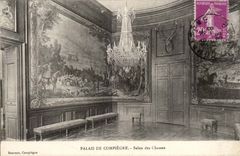 Compiegne - the Palate - Living room of Huntings - CPA