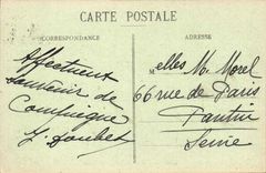 Compiegne - the Palate - Living room of Huntings - CPA