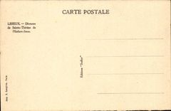 Lisieux - Szene 3 - mit seiner/Schwester Celine - Diorama des Therese-Heiligen des Jesus-Kindes - CPA