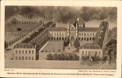 Nevers - head office of the Sister of the Charity of Nevers or Convent Saint Gildard - CPA