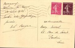 Nevers - Tower of the Cathedral - CPA