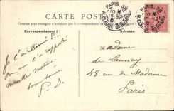 Paris 14 - Avenue of the Observatory - CPA