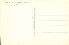 Paris - 8 - the Opera - CPA