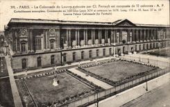 Paris - 1 - die Kolonnade von offnet executee durch Perrault besteht 52 Spalten - CPA