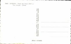 Avignon - Palate of Popes XIV century - Turn of Nail Entered CPA