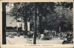 Contrexeville - Konzert im Park - CPA