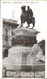 Italia - Italy - Italy - Milano - Milan - Monumento Vitt Eman II has - CPA